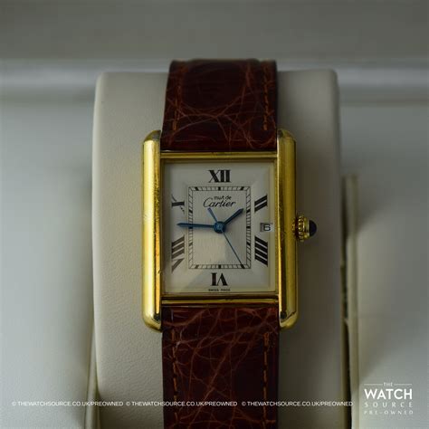 best place to buy cartier tank|cartier tank must preowned.